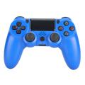 Manette de jeu sans fil avec fonction de vibration pour PS4 - Bleu