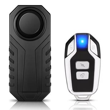 Système d\'alarme moto sans fil avec télécommande - 110dB