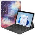 Étui à Rabat Microsoft Surface Pro 8 - Série Wonder (Emballage ouvert - Excellent) - Galaxie
