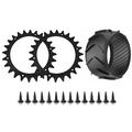 Kit de protections de roues et de crampons antidérapants pour tondeuse robot Worx Landroid série S/M