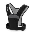 Wozinsky WKDB1 Gilet de course à pied réfléchissant - Noir