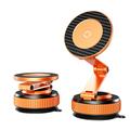 Support magnétique pour téléphone portable X69ZS avec rotation à 360° - Orange