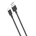 XO NB156 Câble USB-A / Lightning - 1m, 2.1A - Noir