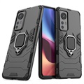 Coque Hybride Xiaomi 12/12X avec Support Bague - Noire