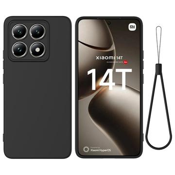 Coque Xiaomi 14T en Silicone Liquide - Noire