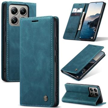 Étui Portefeuille Xiaomi 14T Pro Caseme Série 013 - Bleu