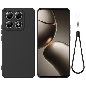 Coque Xiaomi 14T Pro en Silicone Liquide - Noire