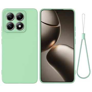 Coque Xiaomi 14T Pro en Silicone Liquide - Verte