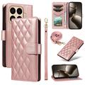 Étui Xiaomi 15T Pro portefeuille matelassé luxueux