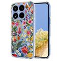 Coque Xiaomi 17T en TPU à motif floral - Lys