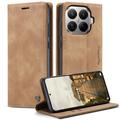 Étui Portefeuille Xiaomi 17T Pro Caseme Série 013 - Marron