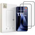 Protecteur d'écran en verre trempé Xiaomi 17T Pro Tech-Protect Glass Fit+ - 2 Pcs. - Noir