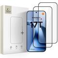 Protecteur d'écran en verre trempé Xiaomi 17T Tech-Protect Glass Fit+ - 2 Pcs. - Noir