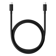 Câble USB-C vers USB-C tressé USB4 Xiaomi 6A, 1m - 40 Gbit/s, 240W PD 3.1, 8K 60Hz