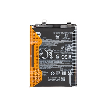 Batterie Xiaomi BM5T pour 14T/13T/Poco X6 Pro/Poco M6 Pro 4G/Redmi Note 13 Pro 4G
