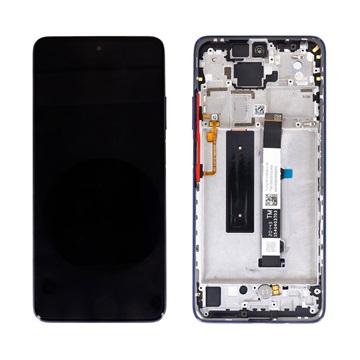 Coque Avant et Ecran LCD 5600030J1700 pour Xiaomi Mi 10T Lite 5G - Bleu