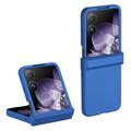 Coque Xiaomi Mix Flip 2 en Plastique Caoutchouté - Bleue