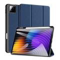 Étui à Rabat Xiaomi Pad 7/7 Pro Smart Tri-Fold Dux Ducis Domo - Bleu