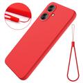 Coque Xiaomi Poco M6/Redmi 13R en Silicone Liquide - Rouge