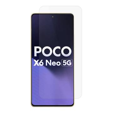 Protecteur d’Écran Xiaomi Poco X6 Neo en Verre Trempé - Case Friendly - Clair