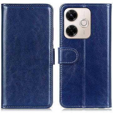 Étui portefeuille Xiaomi Redmi 13x avec support - Bleu