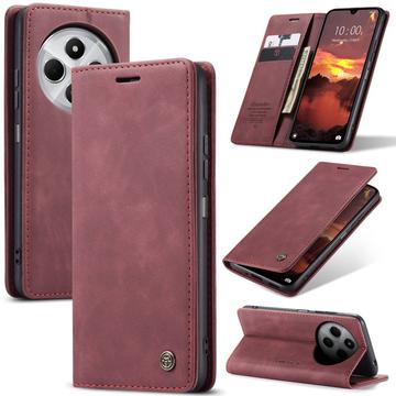 Étui Portefeuille Xiaomi Redmi 14C Caseme Série 013 - Bordeaux