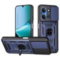 Coque Hybride Xiaomi Redmi 15 4G/5G à Anneau Rotatif avec Protection pour Appareil Photo