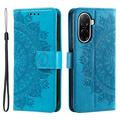 Étui Portefeuille Xiaomi Redmi A5 4G/Poco C71 Mandala Série - Bleu