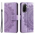 Étui Portefeuille Xiaomi Redmi A5 4G/Poco C71 Mandala Série - Violet