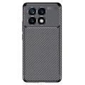 Coque Xiaomi Redmi K70/K70 Pro/Poco F6 Pro en TPU Beetle Fibre de Carbone - Noire