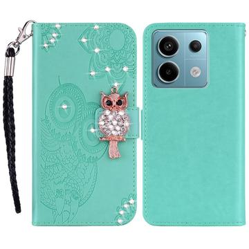 Etui Xiaomi Redmi Note 13 Hibou Strass