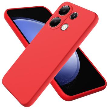 Coque Xiaomi Redmi Note 13 Pro 4G/Poco M6 Pro en Silicone Liquide - Rouge