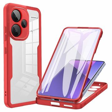 Coque Xiaomi Redmi Note 13 Pro+ - Série 360 Protection - Rouge / Claire