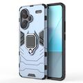 Coque Hybride Xiaomi Redmi Note 13 Pro+ avec Support Bague - Bleue