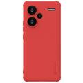 Coque Hybride Xiaomi Redmi Note 13 Pro+ Nillkin Super Frosted Shield Pro - Rouge