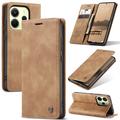 Étui Portefeuille Xiaomi Redmi Note 14 4G Caseme Série 013 - Marron