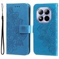 Étui Portefeuille Xiaomi Redmi Note 15 Pro 5G Mandala Série - Bleu