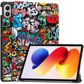 Étui Smart Folio Xiaomi Redmi Pad 2 Pro/Poco Pad M1 Tri-Fold Series - Graffiti