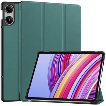 Étui à Rabat Smart Xiaomi Redmi Pad Pro/Poco Pad - Série Tri-Fold - Vert