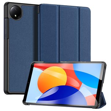 Étui à Rabat Xiaomi Redmi Pad SE 8.7 Smart Tri-Fold Dux Ducis Domo - Bleu