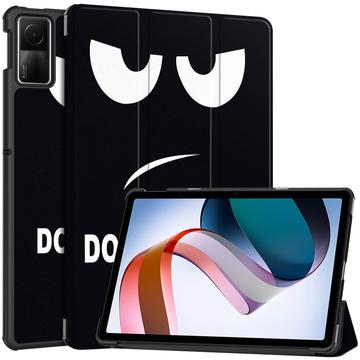 Étui à Rabat Smart Xiaomi Redmi Pad SE - Série Tri-Fold - Don\'t Touch Me