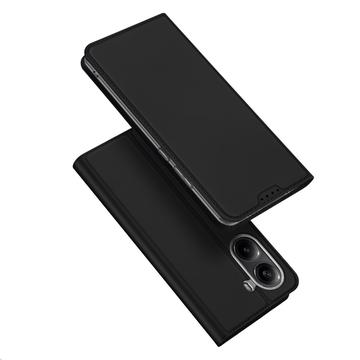 Étui à Rabat Xiaomi Redmi Turbo 4/Poco X7 Pro Dux Ducis Skin Pro - Noir