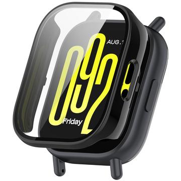 Coque Xiaomi Redmi Watch 5 Active en Plastique avec Protecteur d\'Écran - Noire