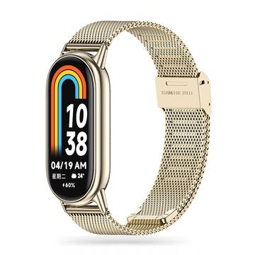 Bracelet Xiaomi Smart Band 8/9 NFC Tech-Protect Milanese - Lumière stellaire