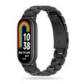 Bracelet en acier inoxydable Xiaomi Smart Band 8/9 NFC Tech-Protect - Noir