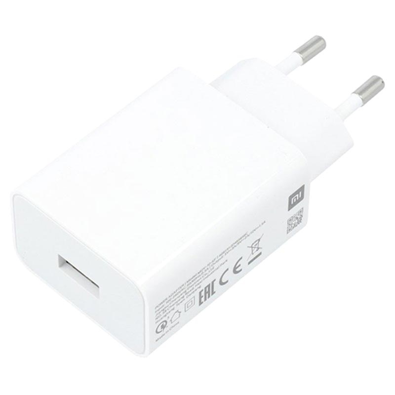 Chargeur secteur d'Origine Xiaomi USB 67W, Câble USB vers USB-C inclus -  Blanc - Français