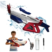 Pistolet à eau électrique Y12 / Pistolet à eau avec effets lumineux - Rouge / Bleu