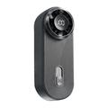 Mini-ventilateur portable Y61 - 100 vitesses, USB-C, affichage numérique - Gris foncé