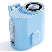 Ventilateur de taille à clip Y66 pour refroidissement de semi-conducteurs avec affichage numérique - Bleu