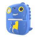 Appareil photo pour enfants à impression instantanée YYTech P3 T-Rex - Bleu